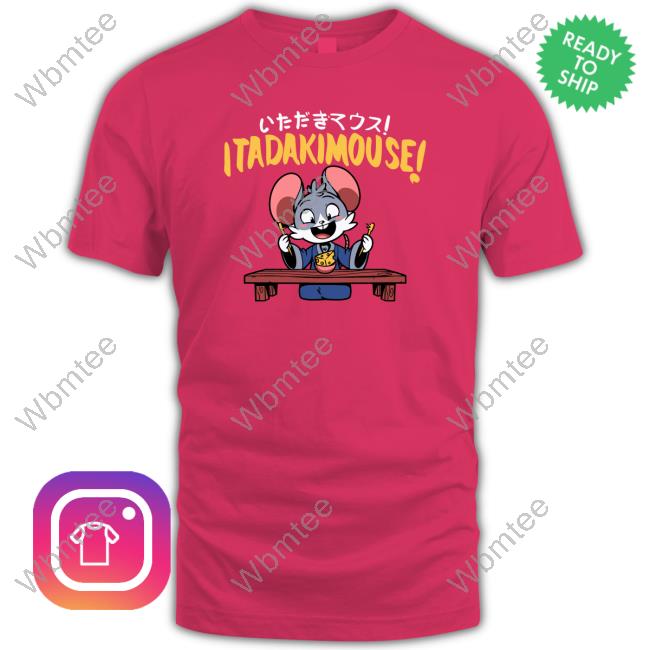 Official Itadaki Mouse Tee Shirt Official Itadaki Mouse Tee Shirt