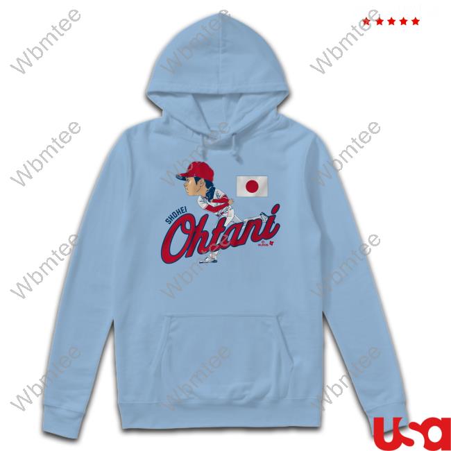 Official ShoheI OhtanI Japan Caricature Shirt, hoodie, sweater