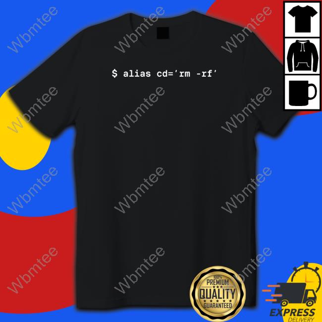 $ Alias Cd=Rm-Rf Women T Shirt