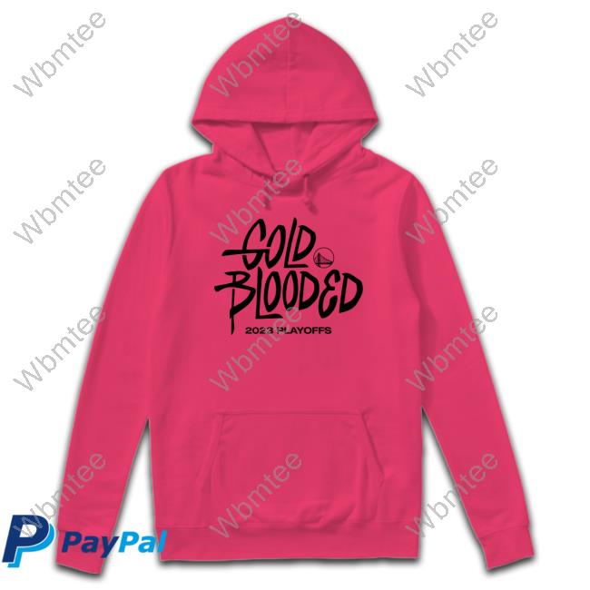 warriors gold blooded hoodie