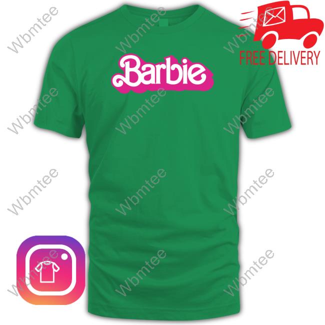 Barbie The Movie Logo Long Sleeve Shirt M