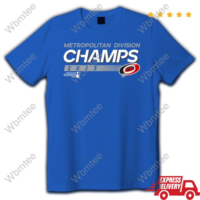 Carolina Hurricanes Metropolitan Division Champions 2023 shirt