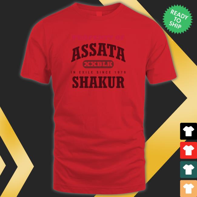 CafePress Assata Shakur Red Tee Shirt CafePress Assata Shakur Red Tee Shirt