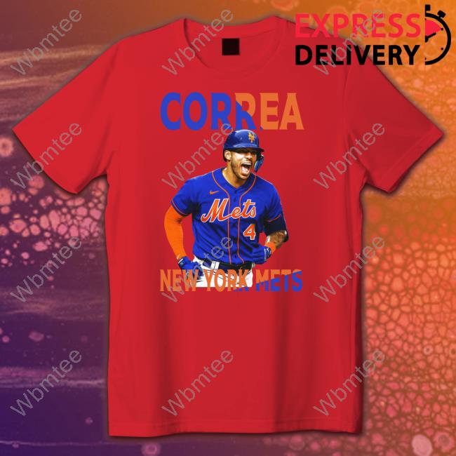 Official Carlos Correa Correa New York Mets Tee - WBMTEE