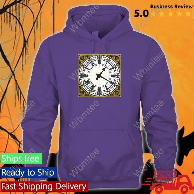 Official Obvious Shirts Big Ben 1:20 Clock Shirt Official Obvious Shirts Big Ben 1:20 Clock Shirt