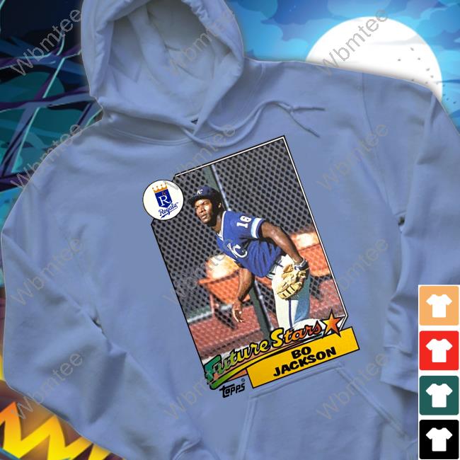 Royals Bo Jackson Hoodie from Homage. | Royal Blue | Vintage Apparel from Homage.