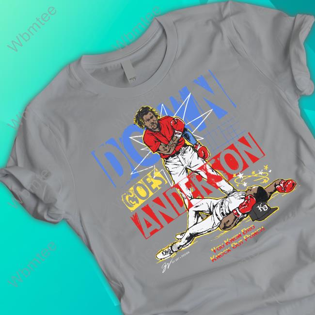 Down goes Anderson shirt: All you need to know about latest MLB apparel