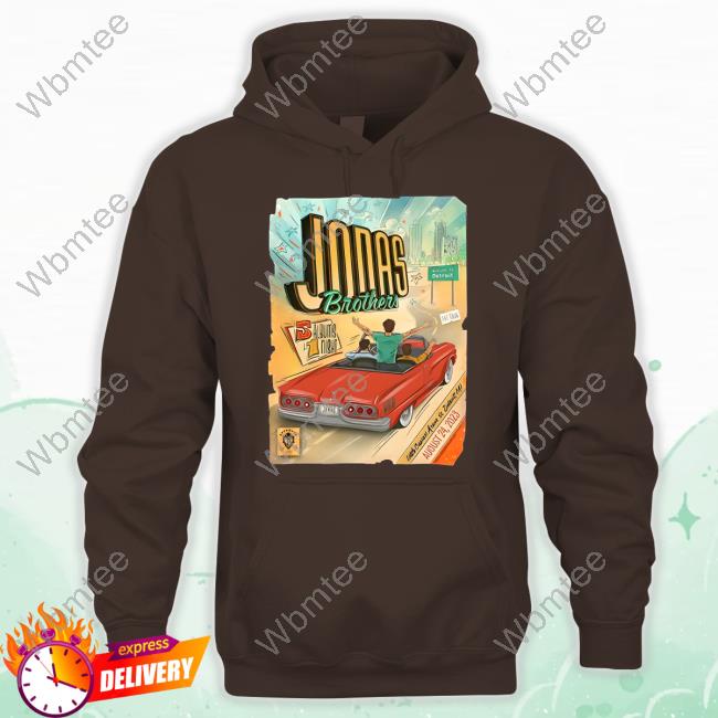 Jonas Brother Merch The Tour Detroit T Shirt Jonas Brother Merch The Tour Detroit T Shirt