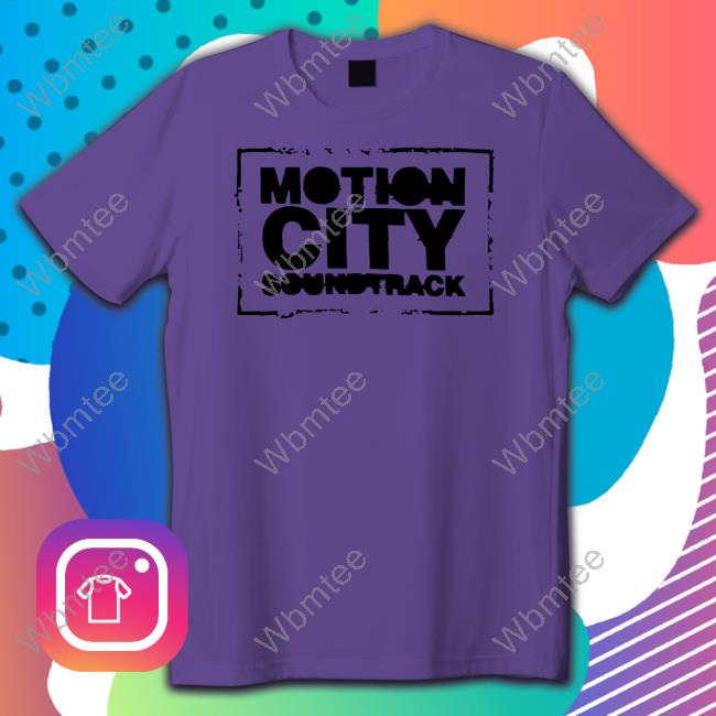 Official Motion City Soundtrack Merch Logo Shirt Official Motion City Soundtrack Merch Logo Shirt