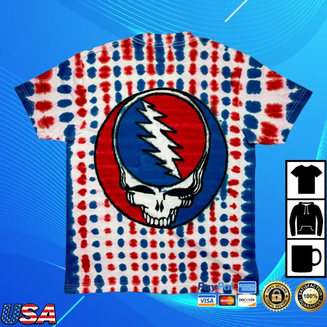 Official The Tie Dye Company Grateful Steely Tie Dye Top Shirt Official The Tie Dye Company Grateful Steely Tie Dye Top Shirt