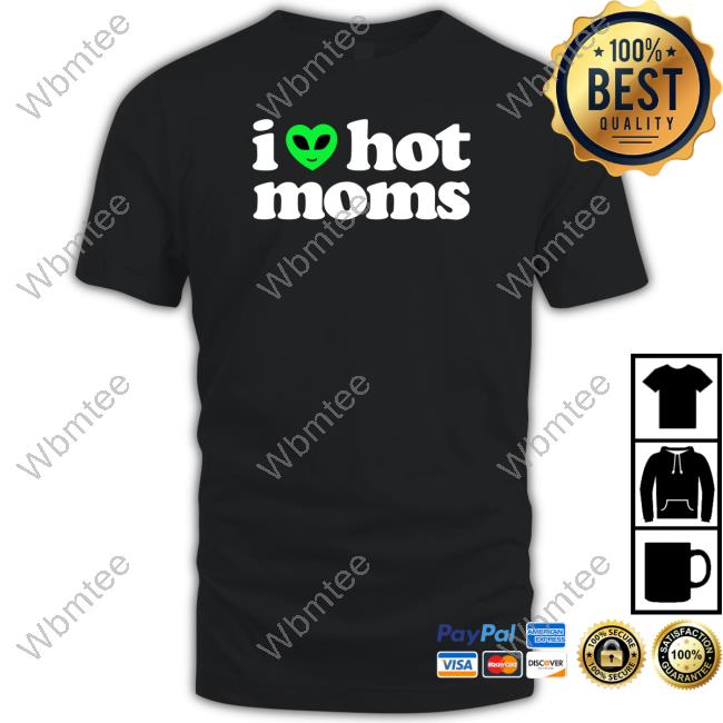 Official I Heart Hot Moms Alien Tee - WBMTEE