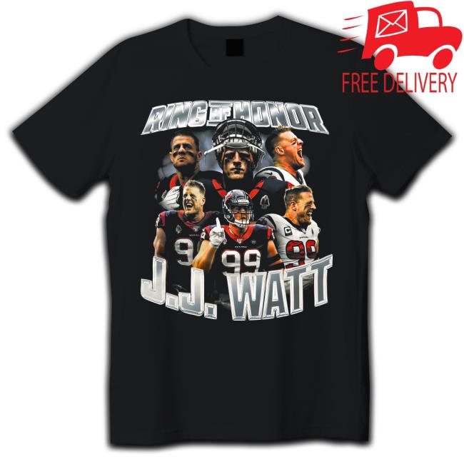 Big Sarge Sportz Ring Of Honor Jj Watt Crewneck Sweatshirt - WBMTEE