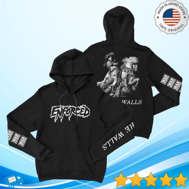 Official Night Shift Store Shop Enforced - At The Walls Pullover Hoodie Nightshift Merch Official Night Shift Store Shop Enforced - At The Walls Pullover Hoodie Nightshift Merch
