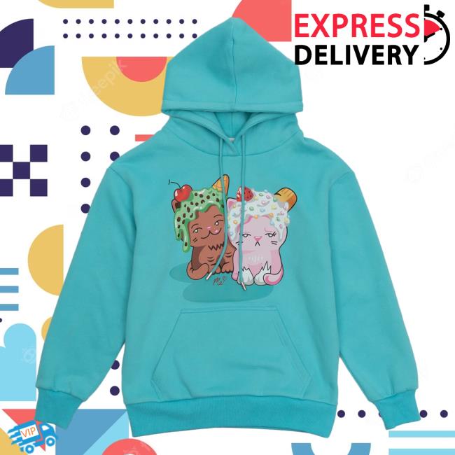 Official Moriah Elizabeth Merch Store Shop Shelly and Eustace Pullover  Hoodie Teal MoriahElizabeth - WBMTEE