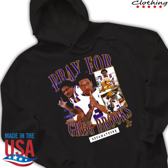 Stefon Diggs Pray For Greg Brooks Dreams Long Sleeve T Shirt - WBMTEE