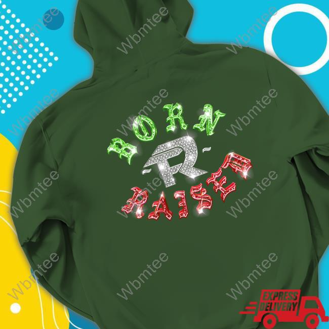 Official Born X Raised + Fuerza Regida Rocker Tee Shirt BornxRaised Official Born X Raised + Fuerza Regida Rocker Tee Shirt BornxRaised