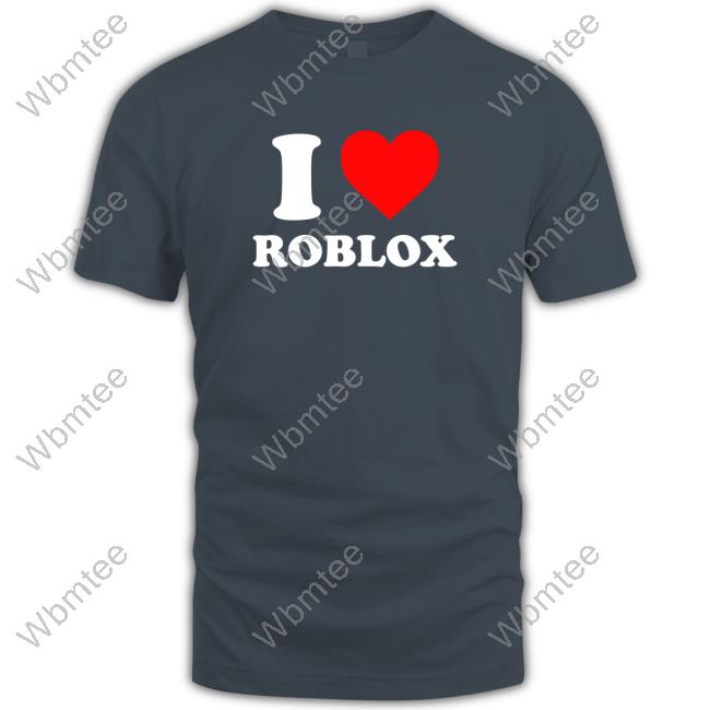 Official User28693400 I Love Roblox T Shirt - AFCMerch