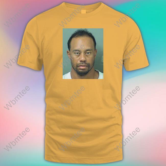 Tiger on sale mugshot tee