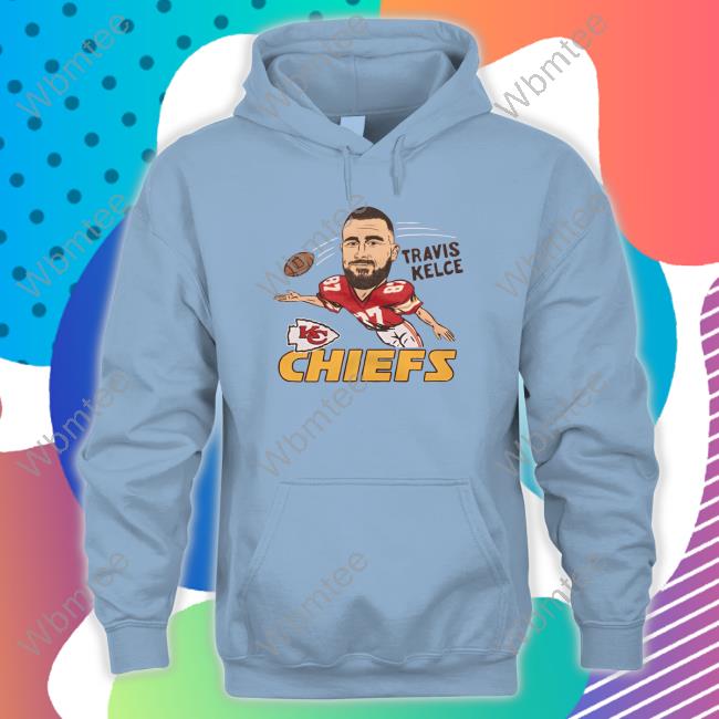 Travis Kelce Shirt , Tight End Homage Unisex Hoodie Long Sleeve