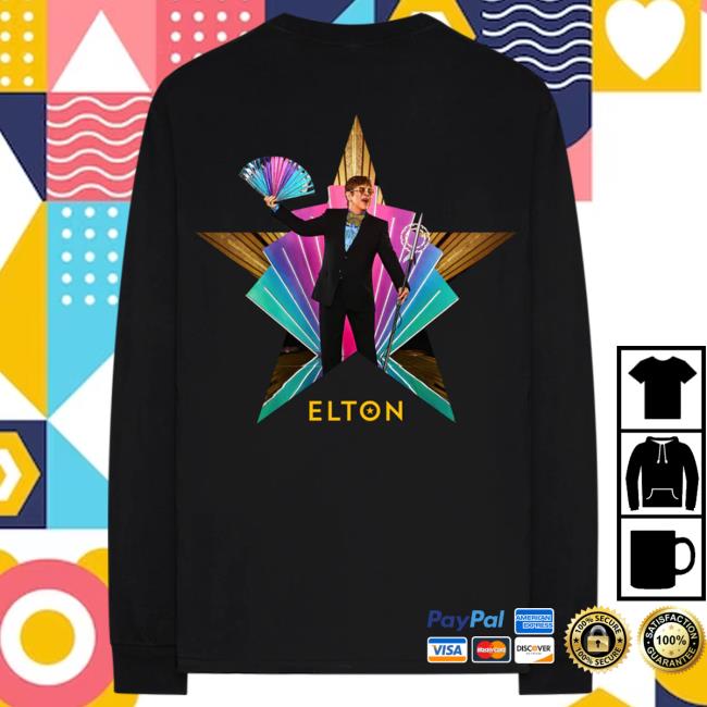 Elton John Merch Store Fan Tour Long Sleeve Tee Elton John Merch Store Fan Tour Long Sleeve Tee