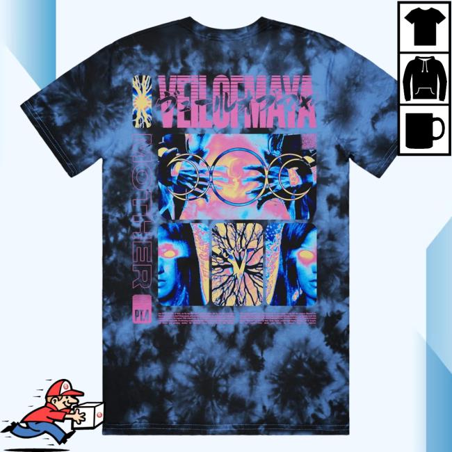 Official Sumerian Records Veil Of Maya Band Merch Solar Light Navy Tie Dye New Shirt Official Sumerian Records Veil Of Maya Band Merch Solar Light Navy Tie Dye New Shirt