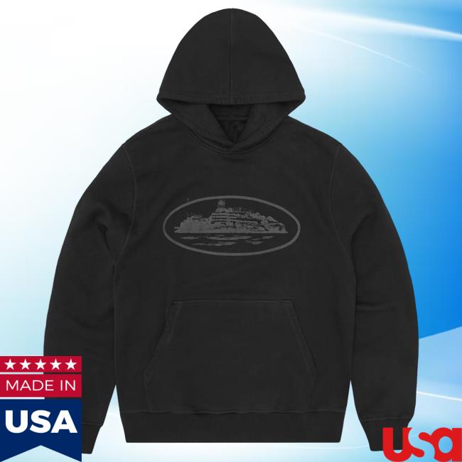 Crtz Rtw Clothing Alcatraz Hoodie New V2 [Triple Black] - WBMTEE