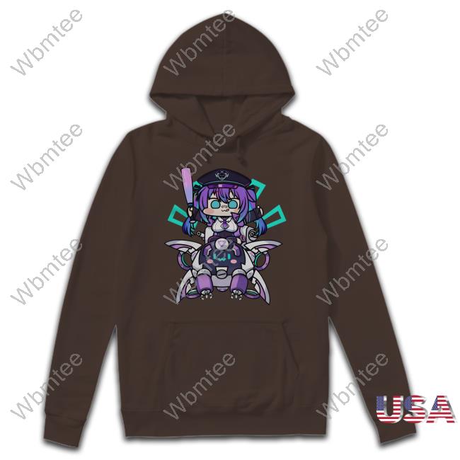 Official Vshojo Merch Projektmelody Lewd Cadet Chibi Friendship Hoodie Official Vshojo Merch Projektmelody Lewd Cadet Chibi Friendship Hoodie