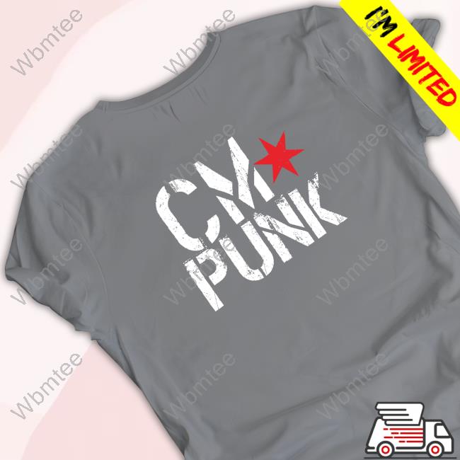 Men's Black Return of CM Punk Pullover Hoodie