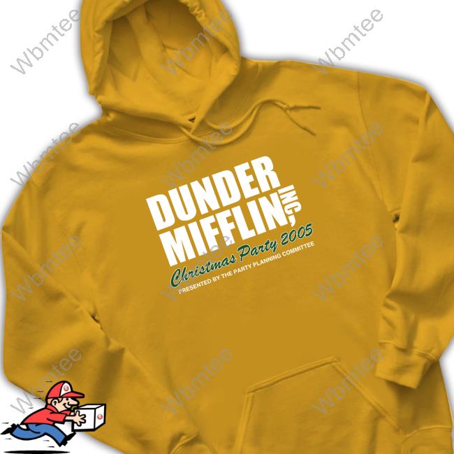 Yellow dunder hot sale mifflin hoodie