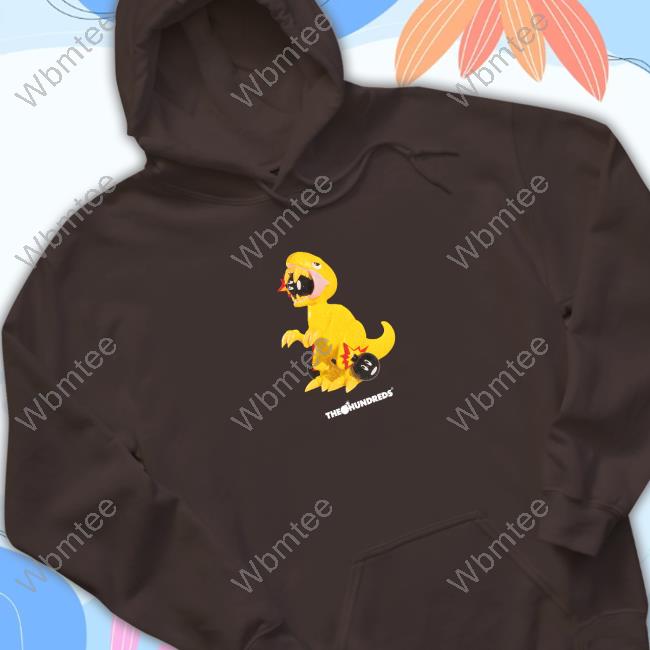Official The Hundreds Merch Adam Bomb Raptor Elbo T Shirt New Official The Hundreds Merch Adam Bomb Raptor Elbo T Shirt New