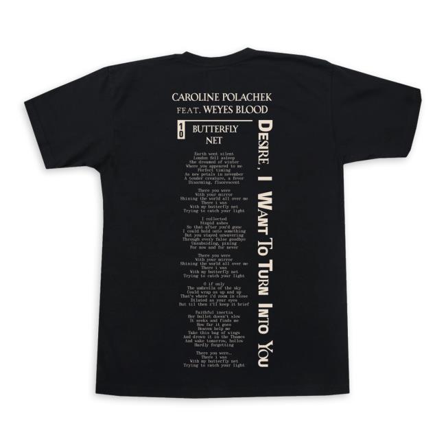 Caroline Polachek Shop Apparel Butterfly Net T Shirt Caroline Polachek Shop Apparel Butterfly Net T Shirt