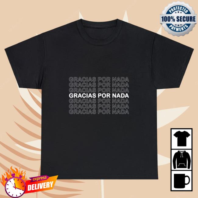 Official Bad Bunny Merch Store Most Wanted Tour - Gracias Por Nada Tour Dates Black T Shirt Bad Bunny Clothing Shop BadBunny Official Bad Bunny Merch Store Most Wanted Tour - Gracias Por Nada Tour Dates Black T Shirt Bad Bunny Clothing Shop BadBunny