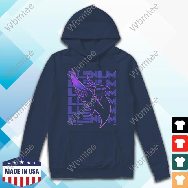 Official Shop Illenium Store Merch Trilogy LA Stacked New Shirt Official Shop Illenium Store Merch Trilogy LA Stacked New Shirt