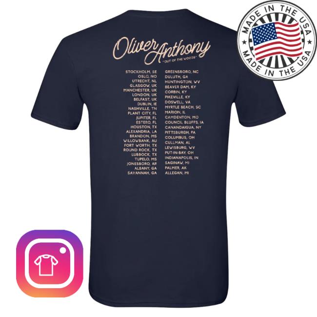 Official Oliver Anthony Merch Store Shop Out Of The Woods Tour Tshirt Official Oliver Anthony Merch Store Shop Out Of The Woods Tour Tshirt