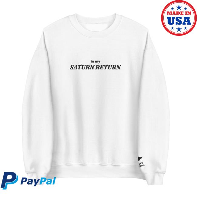 Two Girls One Ghost Merch StoreIn My Saturn Return Crewneck Sweatshirt Two Girls One Ghost Merch StoreIn My Saturn Return Crewneck Sweatshirt