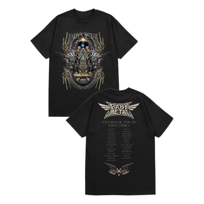 Babymetal Official Store Merch Fox Archways T-Shirt - WBMTEE