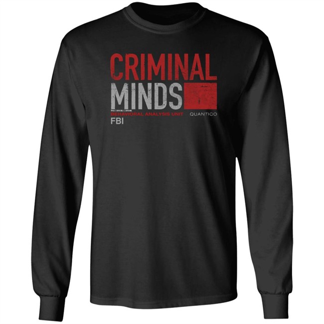 Cbs Store Merch Criminal Minds Distressed BAU Quantico Hoodie Cbs Store Merch Criminal Minds Distressed BAU Quantico Hoodie
