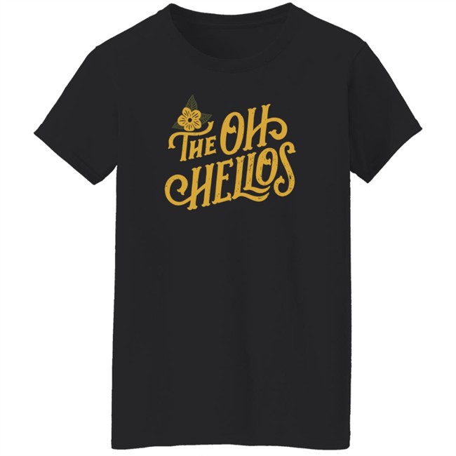 The Oh Hellos Merch The Oh Hellos Logo Tee Shirt The Oh Hellos Merch The Oh Hellos Logo Tee Shirt