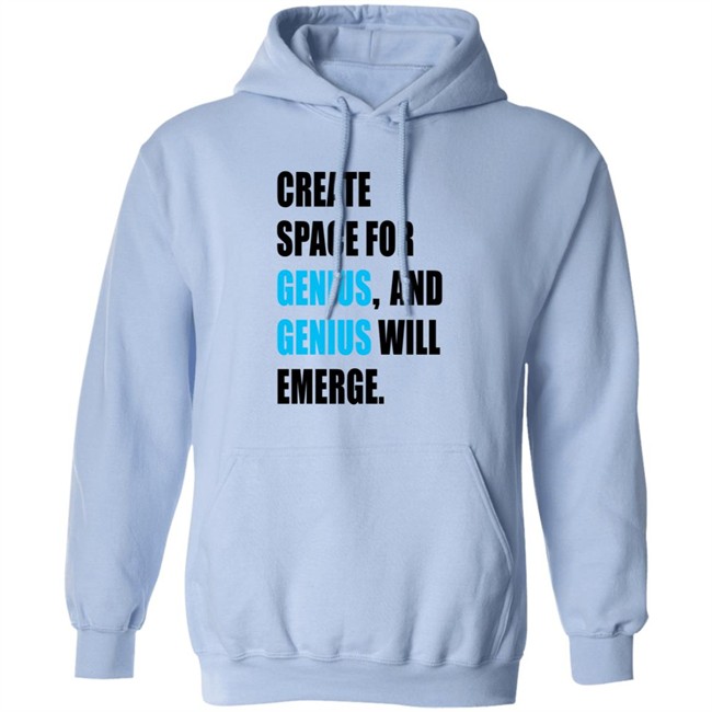 Gholdy Muhammad Create Space For Genius And Genius Will Emerge Long Sleeve T Shirt Hill Pedagogies Merch Gholdy Muhammad Create Space For Genius And Genius Will Emerge Long Sleeve T Shirt Hill Pedagogies Merch
