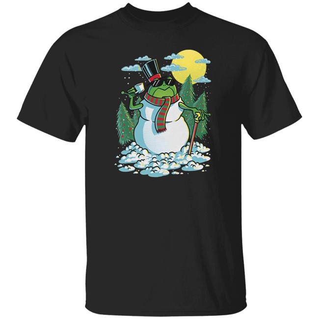 BoomerNA Merch BoomerNA Snowfrog Tee Shirt Hoodie