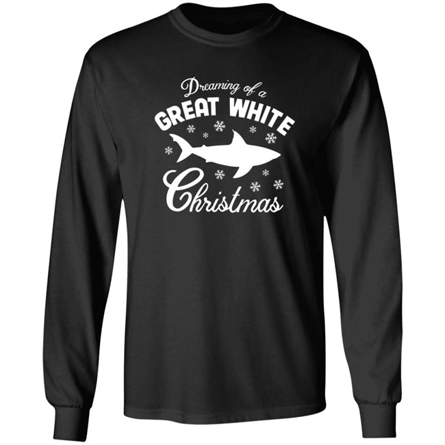 Nigel K Ocearch Dreaming Of A Great White Shark Christmas Shirt Nigel K Ocearch Dreaming Of A Great White Shark Christmas Shirt