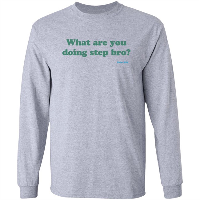 Khalifa Skim Miik What Are You Doing Step Bro Hoodie Khalifa Skim Miik What Are You Doing Step Bro Hoodie