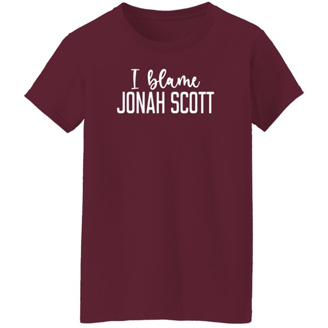 Jonah Scott ImMrTransistor I Blame Jonah Scott T Shirt Jonah Scott ImMrTransistor I Blame Jonah Scott T Shirt