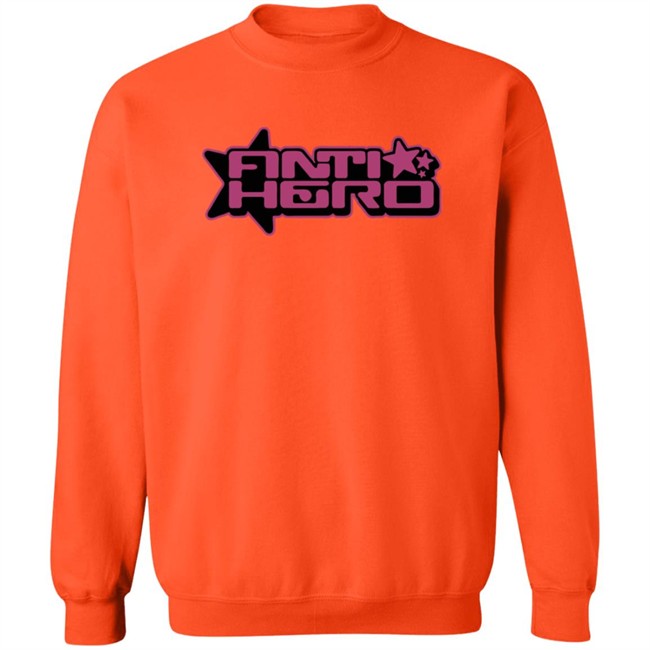 Convolk Merch Anti-Hero Orange Tee Shirt Convolk Merch Anti-Hero Orange Tee Shirt