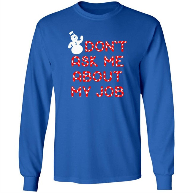 Buzzfeed Unsolved Merch Buzzfeed Ask Me About My Job Holiday Crewneck Sweatshirt Buzzfeed Unsolved Merch Buzzfeed Ask Me About My Job Holiday Crewneck Sweatshirt