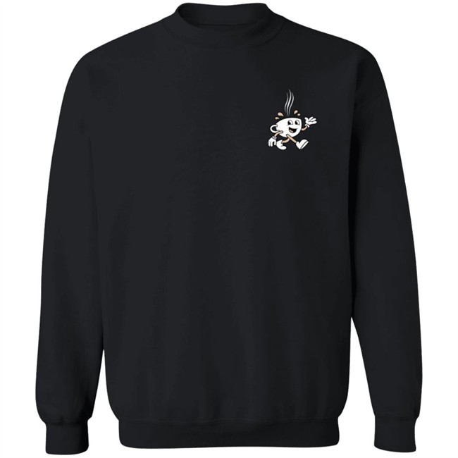 Pardon My Take Merch Coffee Crewneck Sweatshirt