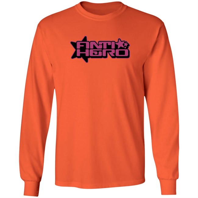 Convolk Merch Anti-Hero Orange Tee Shirt Convolk Merch Anti-Hero Orange Tee Shirt