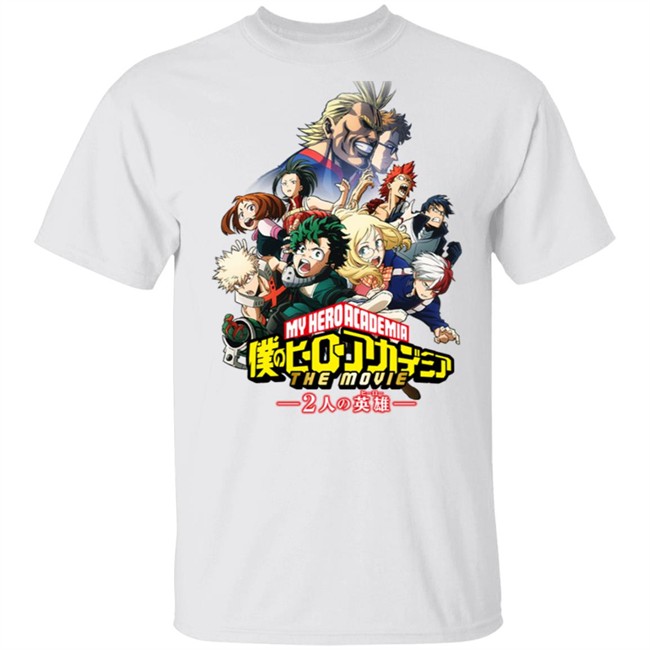 New Boku No My Hero Academia T-shirt My Hero Academia Anime Men T Shirt izuku midoriya Funny Cartoon Tops Tee white shirt