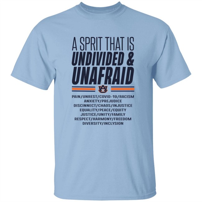 Undivided & Unafraid SAAC T-Shirt SAAC T Shirt Promotes Unity Undivided & Unafraid SAAC T-Shirt