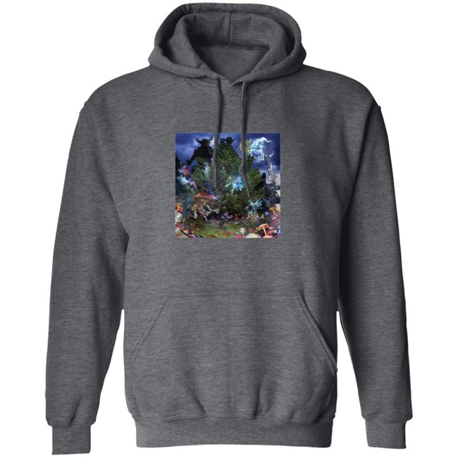 100 Gecs Merch COVER ART TEE & 1000 GECS AND THE TREE OF CLUES VINYL (RED & GREEN SPLATTER) 100 Gecs Merch COVER ART TEE & 1000 GECS AND THE TREE OF CLUES VINYL (RED & GREEN SPLATTER)